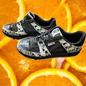 Pro Keds Black and White Skull Sneakers Size 11